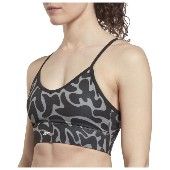 Reebok Γυναικείο μπουστάκι AOP Tri Back Bra